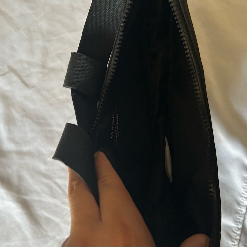 Lancôme Paris Black Nylon Crossbody Sling Belt Bag - Picture 4 of 5